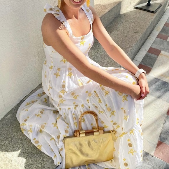 Oliphant Dresses Xs Sunflower Oliphant Maxi Poshmark